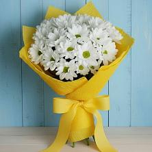 Букет цветов из:  Хризантемы в Юрты