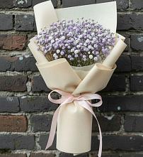 Букет цветов из:  Гипсофила в Юрты