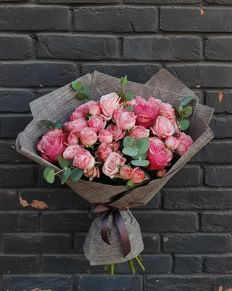 Букет цветов из: Розы в Юрты