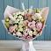 Букет цветов из: Альстромерии и Розы в Юрты
