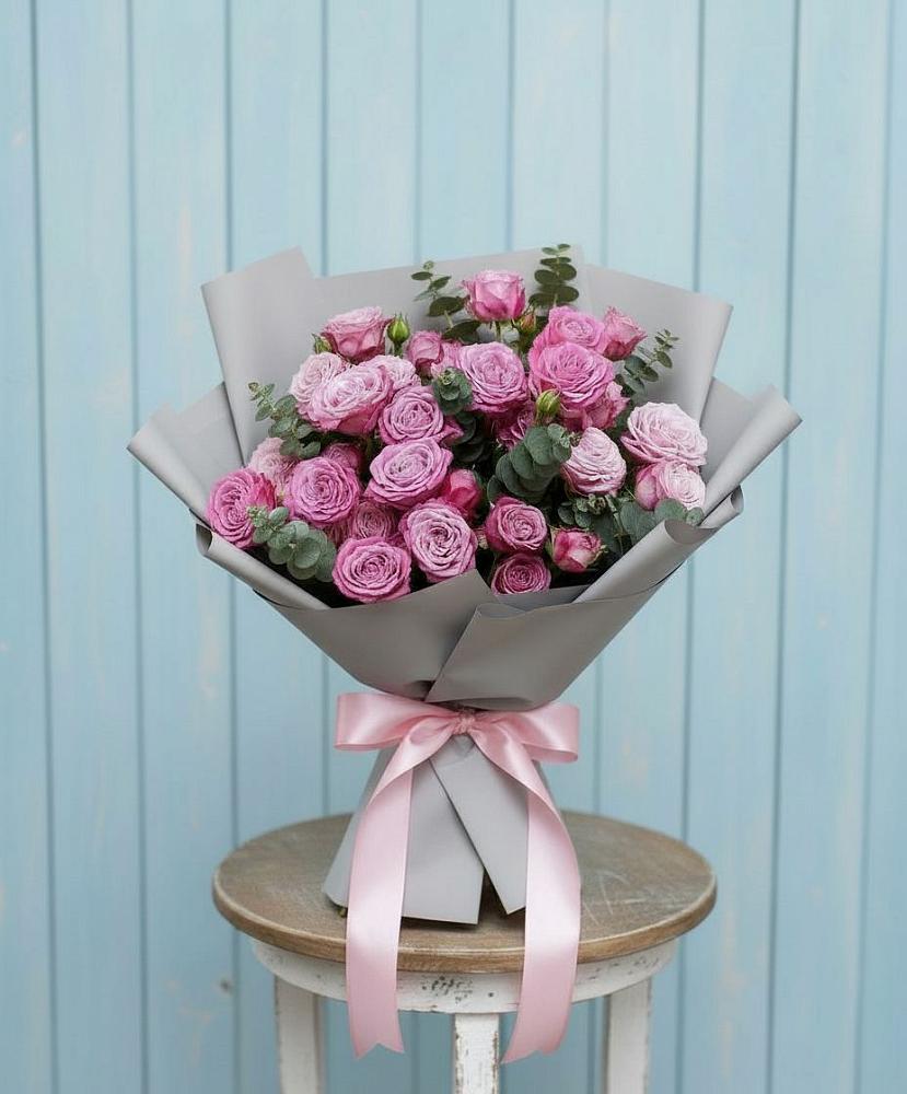 Букет цветов из: Розы в Юрты