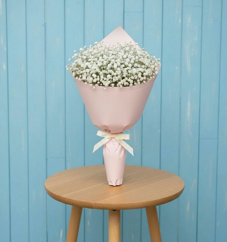 Букет цветов из: Гипсофила в Юрты