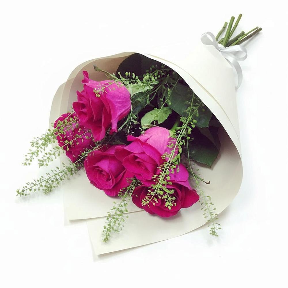 Букет цветов из: Розы в Юрты