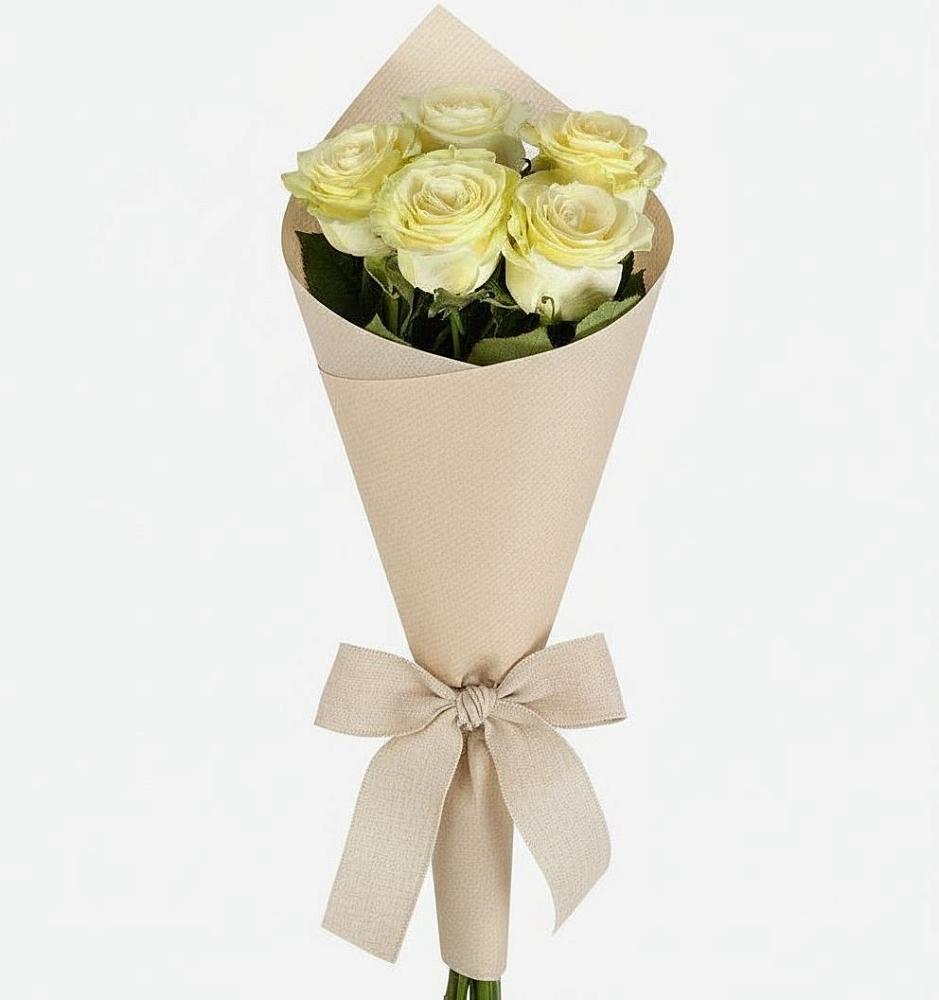 Букет цветов из: Розы в Юрты