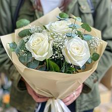 Букет цветов из:  Розы в Юрты