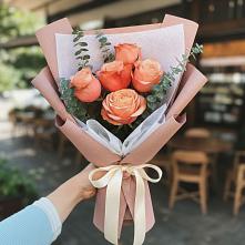 Букет цветов из:  Розы в Юрты