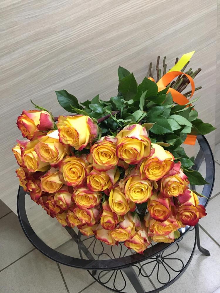 Букет Желтые розы в Юрты