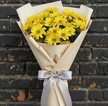 Букет цветов из:  Хризантемы в Юрты