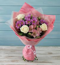 Букет цветов из:  Герберы в Юрты