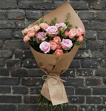 Букет цветов из:  Розы в Юрты