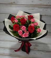 Букет цветов из:  Розы в Юрты