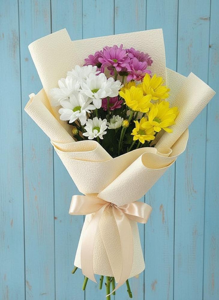 Букет цветов из: Хризантемы в Юрты