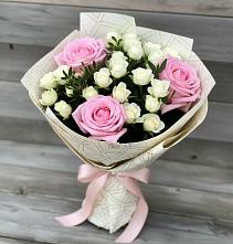 Букет цветов из:  Розы в Юрты