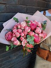 Букет цветов из:  Розы в Юрты