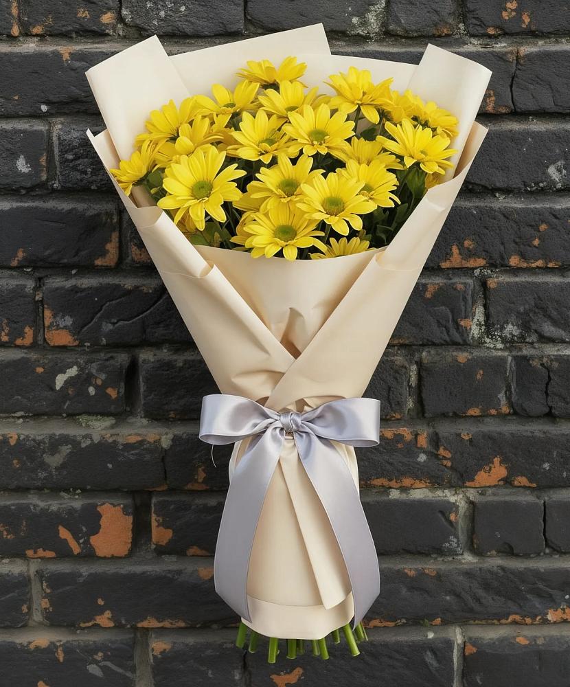 Букет цветов из: Хризантемы в Юрты