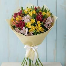 Букет цветов из:  Альстромерии в Юрты