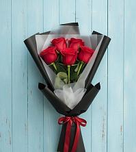 Букет цветов из:  Розы в Юрты